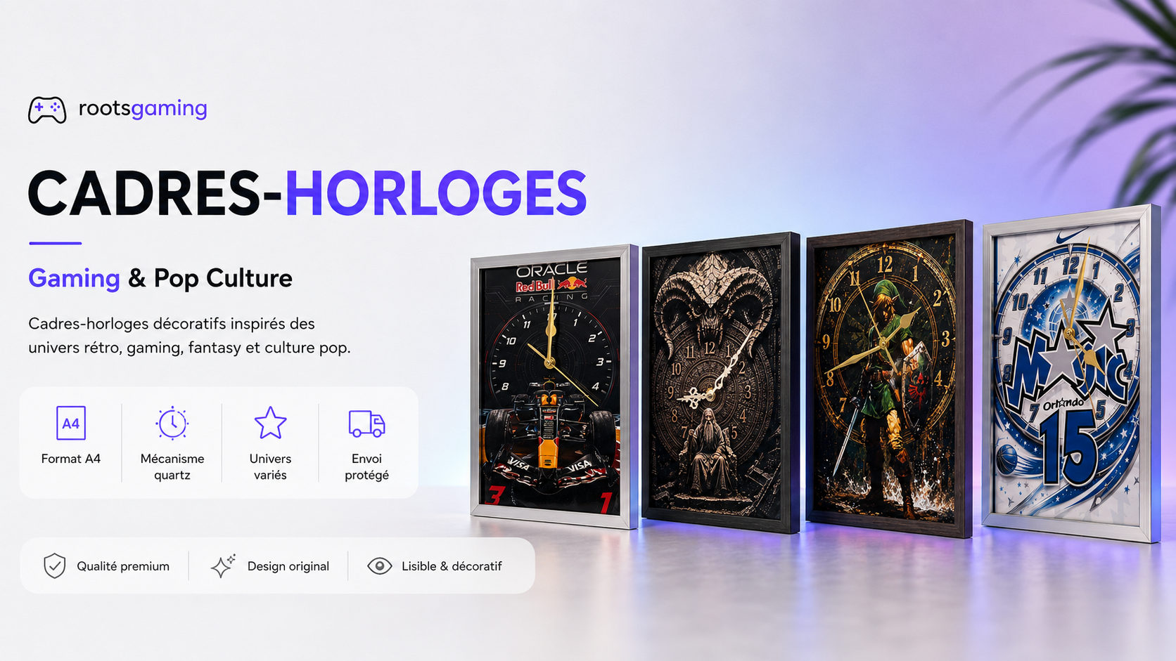 Cadre - Horloge