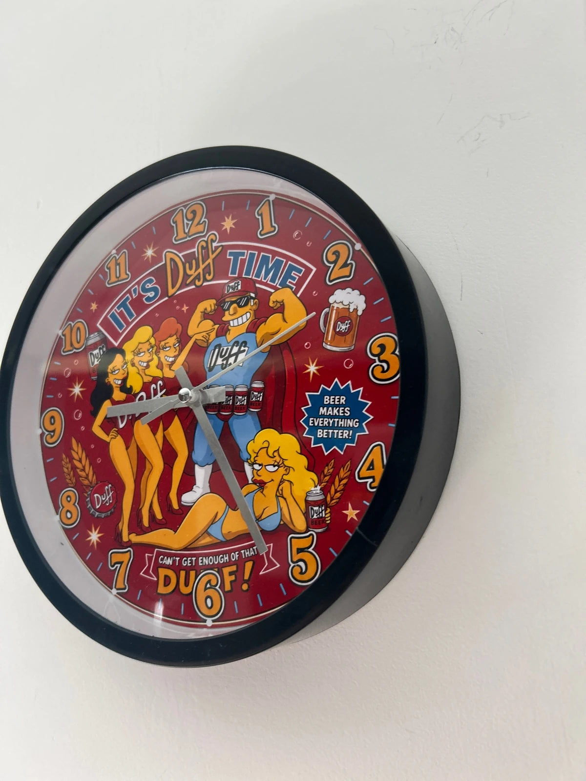Horloge murale signature bud time