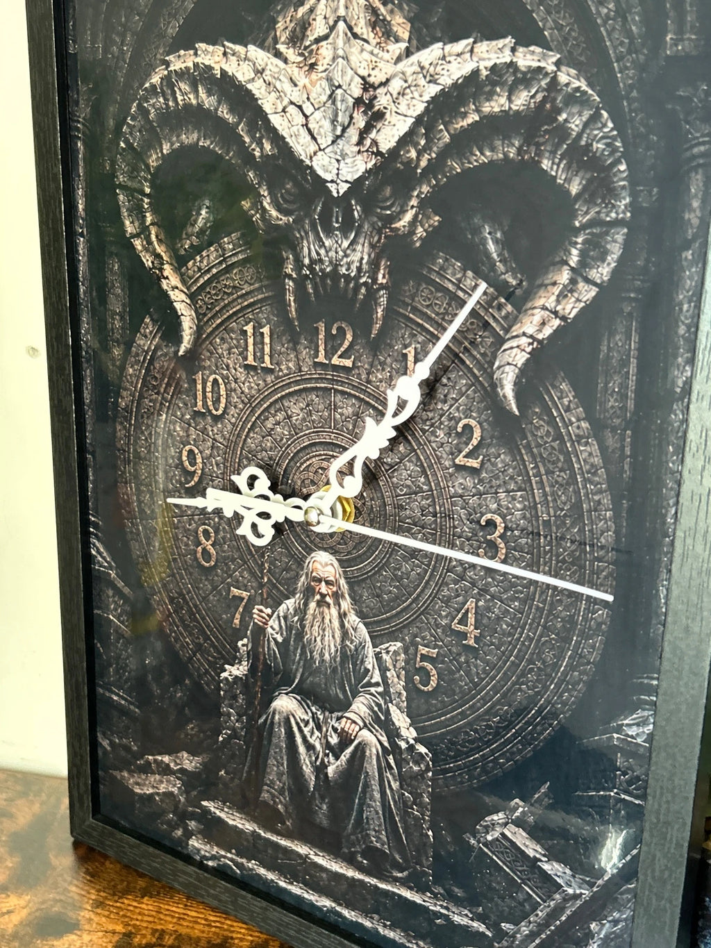 Cadre - Horloge / Gandalf