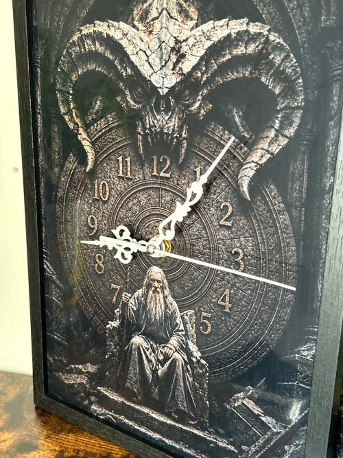 Cadre - Horloge / Gandalf