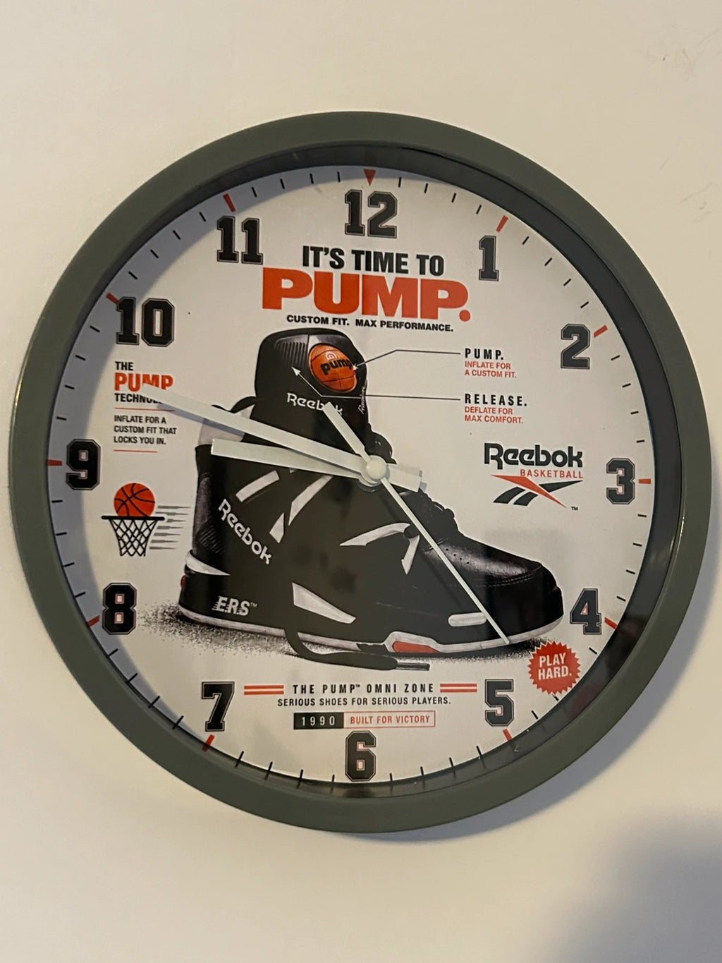Horloge Signature Pump