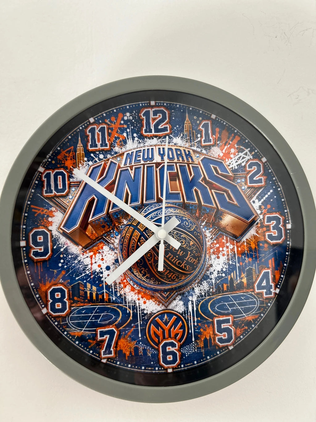 Horloge murale signature Knicks
