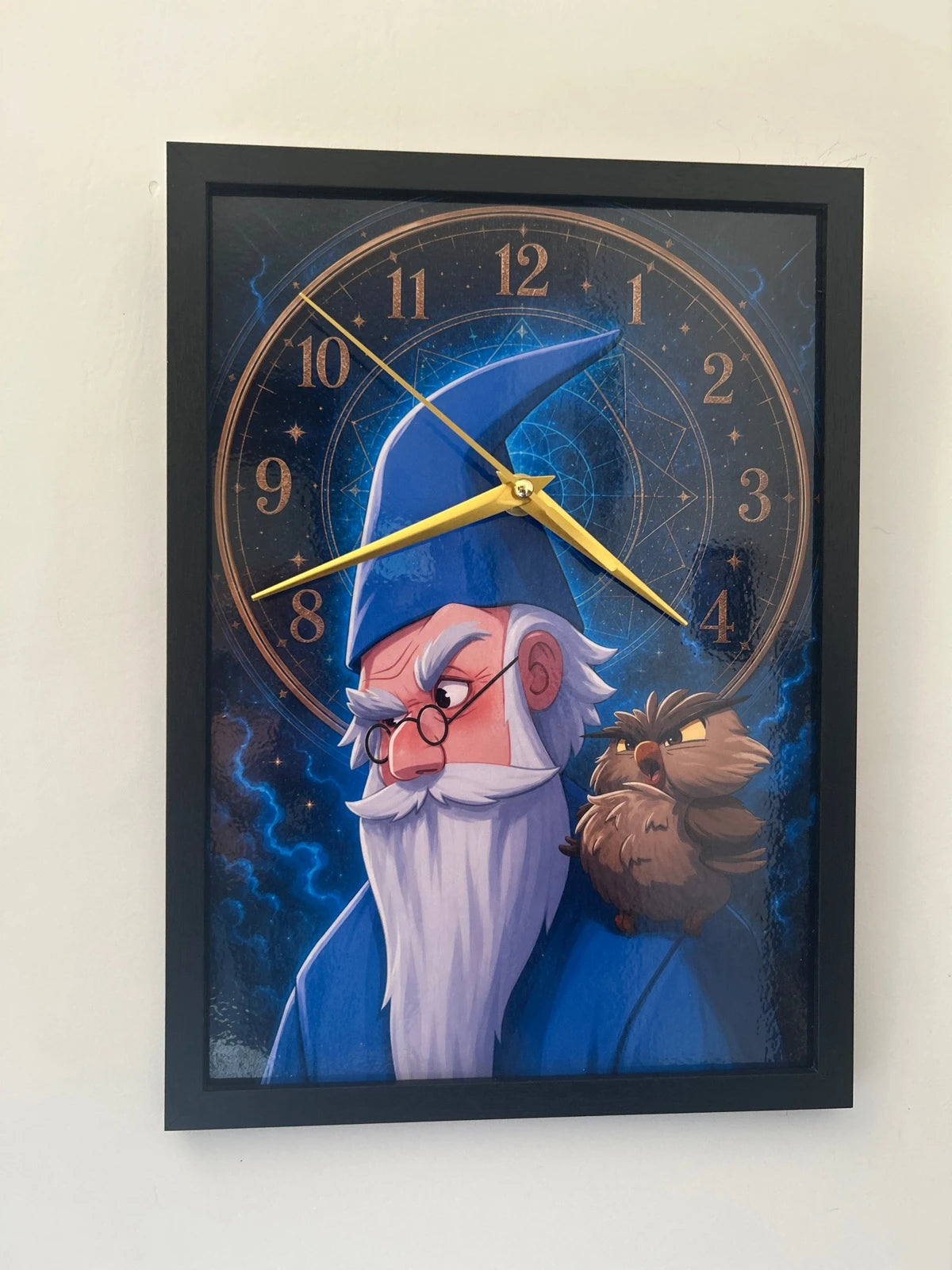 Cadre Horloge Merlin