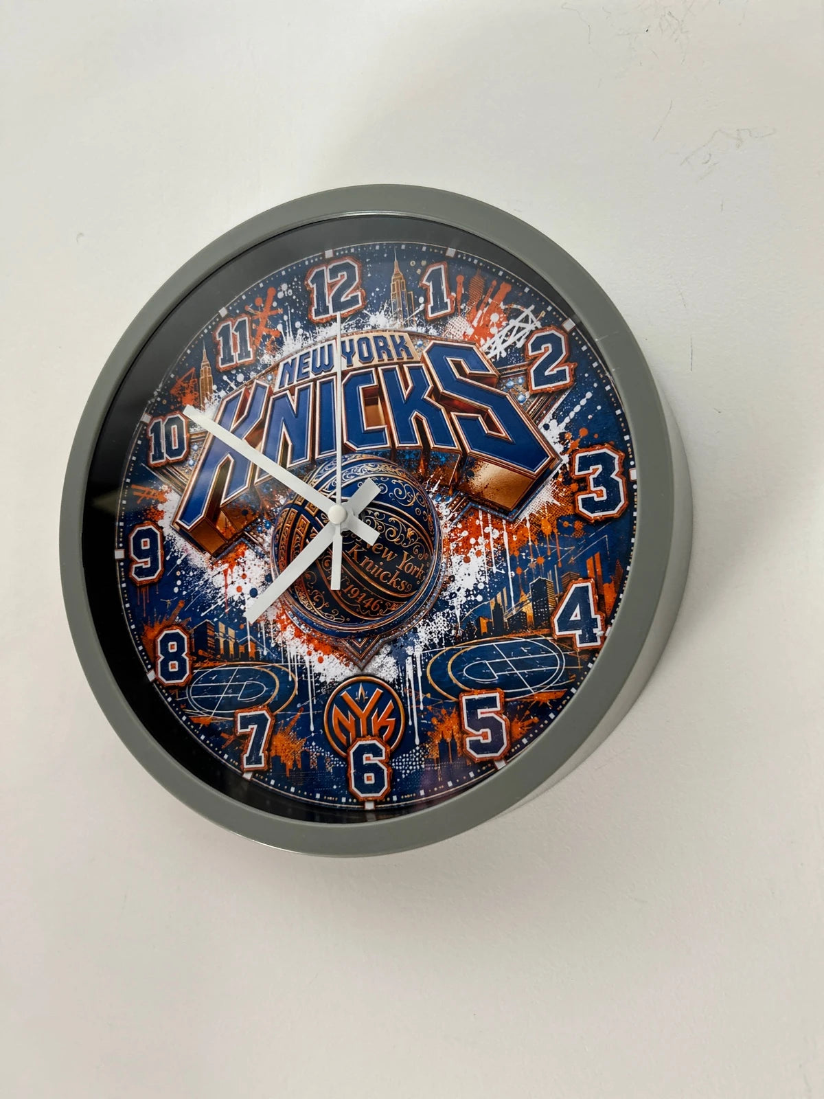 Horloge murale signature Knicks