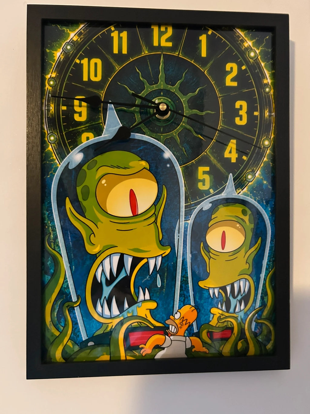 Cadre horloge Horror Show
