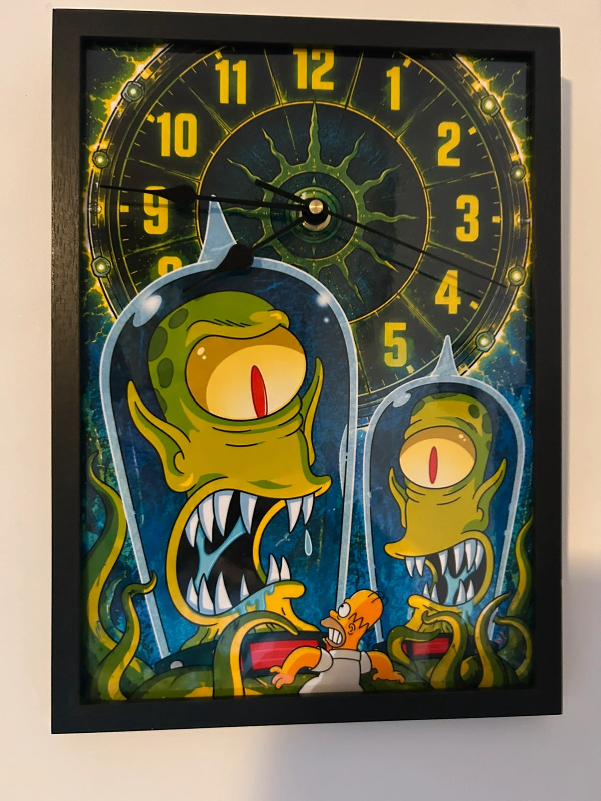 Cadre horloge Horror Show