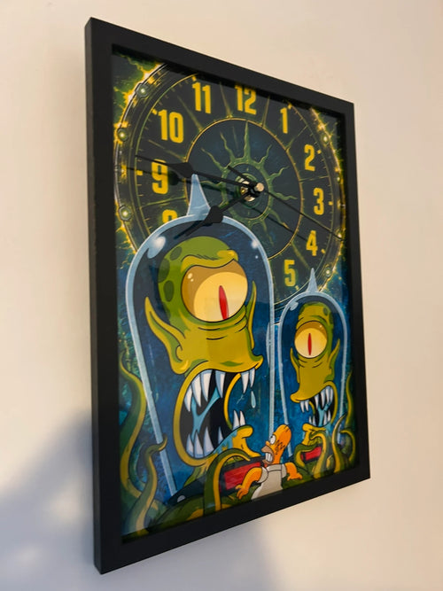 Cadre horloge Horror Show