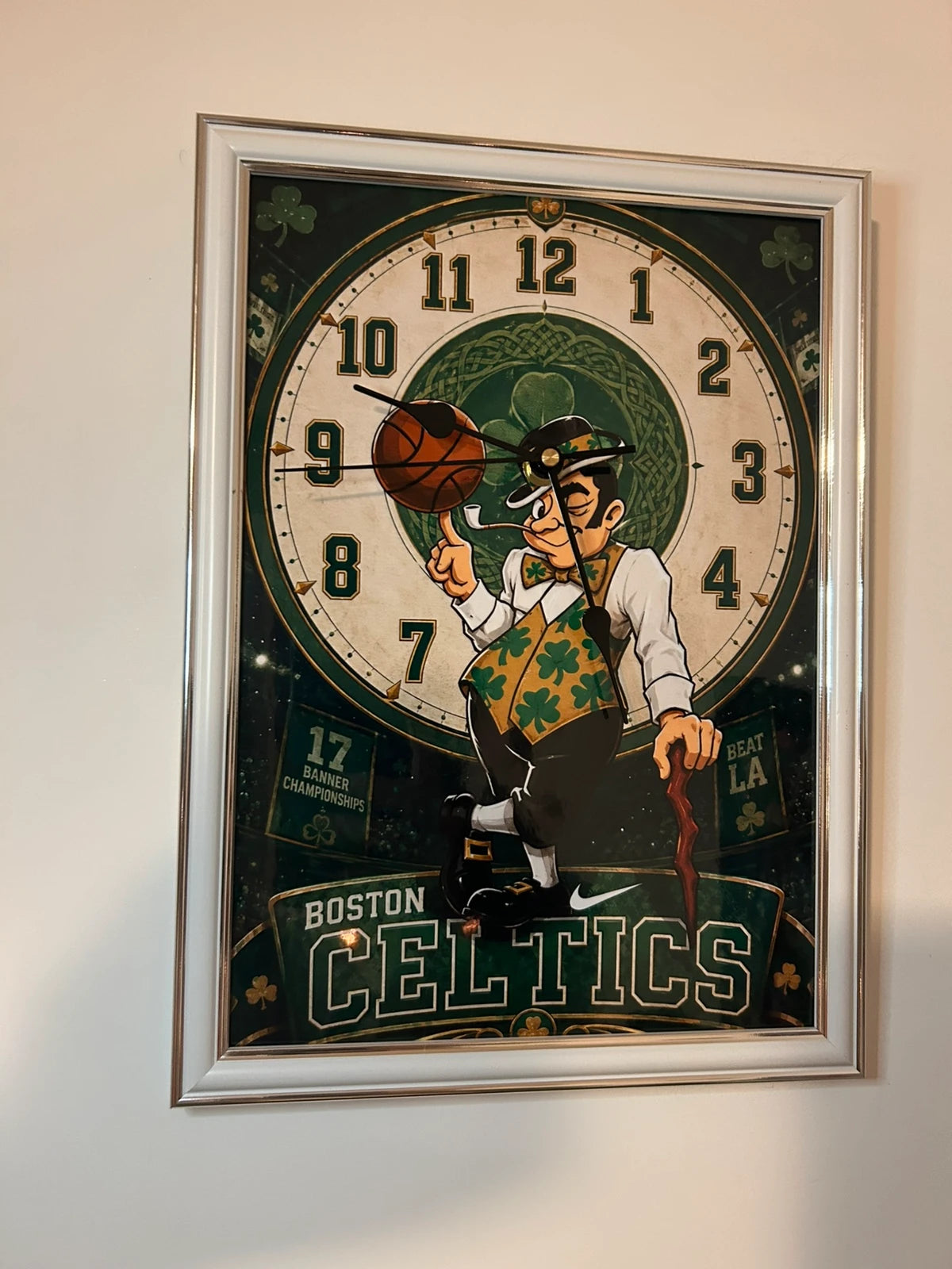 Cadre - Horloge Celtics