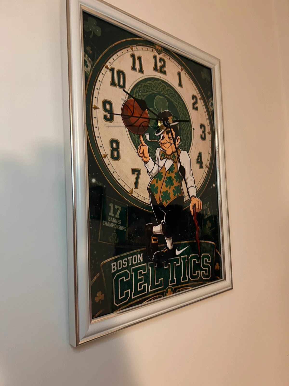 Cadre - Horloge Celtics