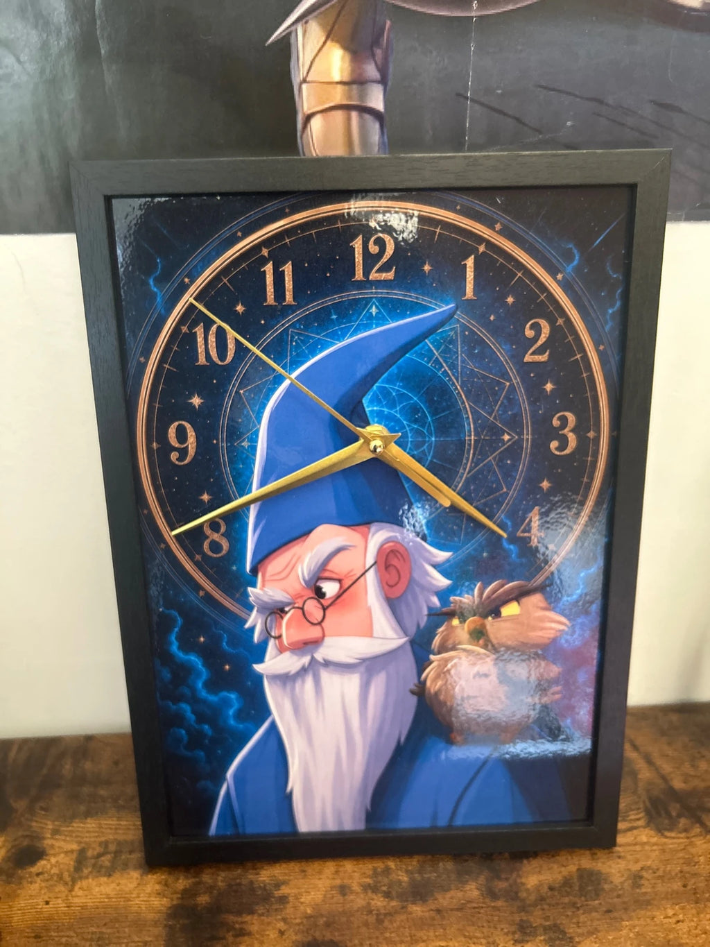 Cadre Horloge Merlin