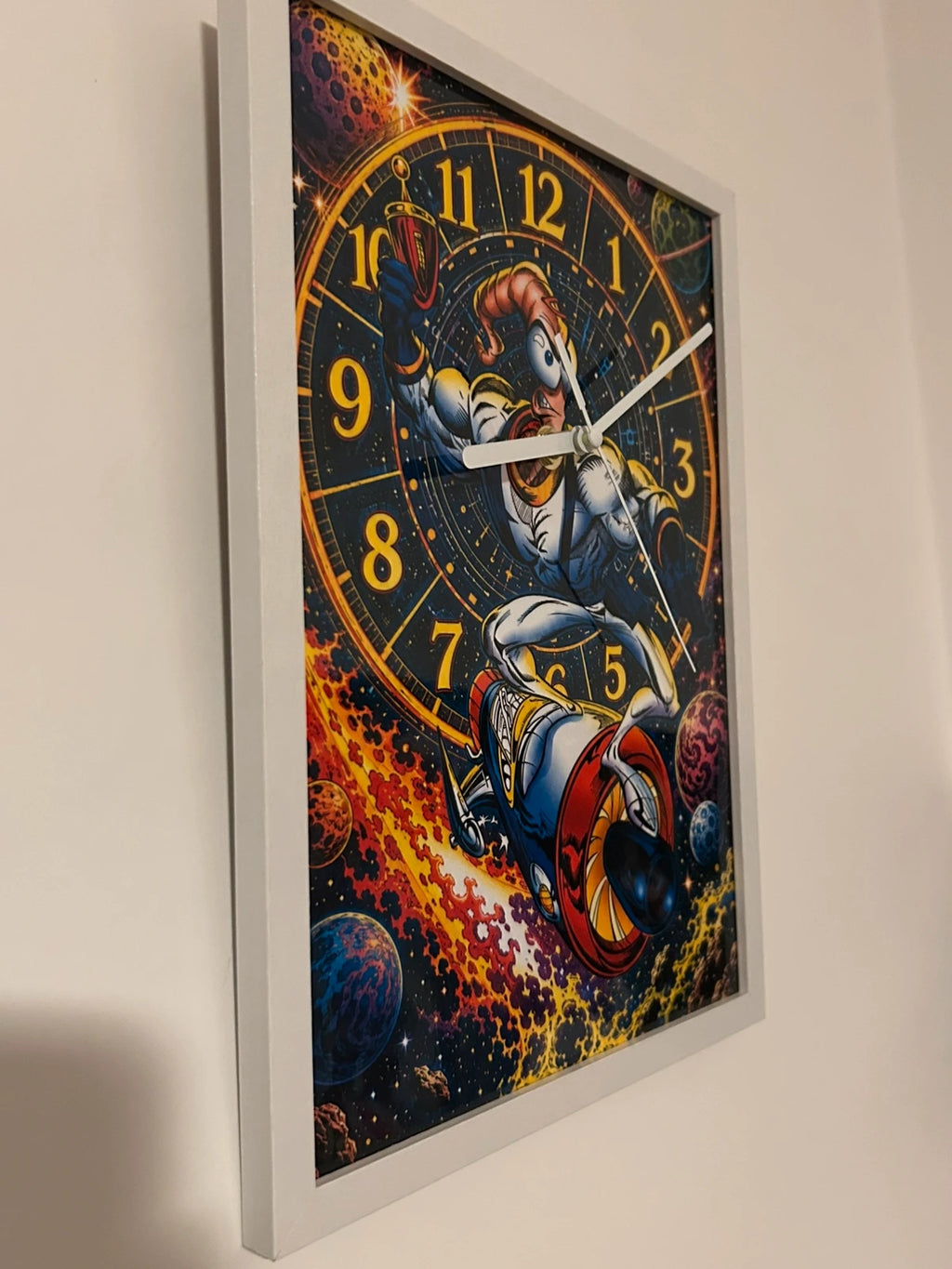 Horloge - Cadre EarthwormJim