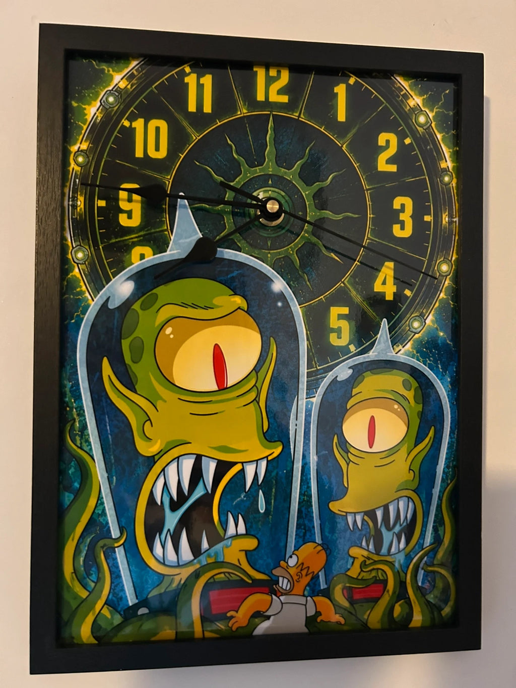 Cadre horloge Horror Show