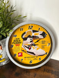 Horloge ronde murale signature Solo Air Flight 90'