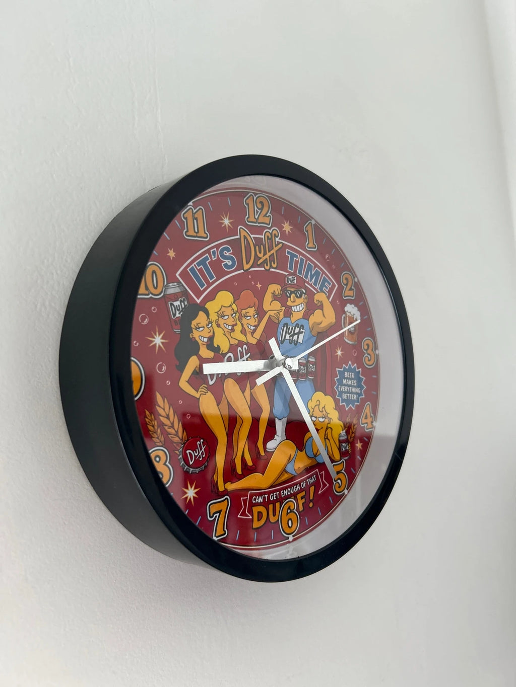 Horloge murale signature bud time