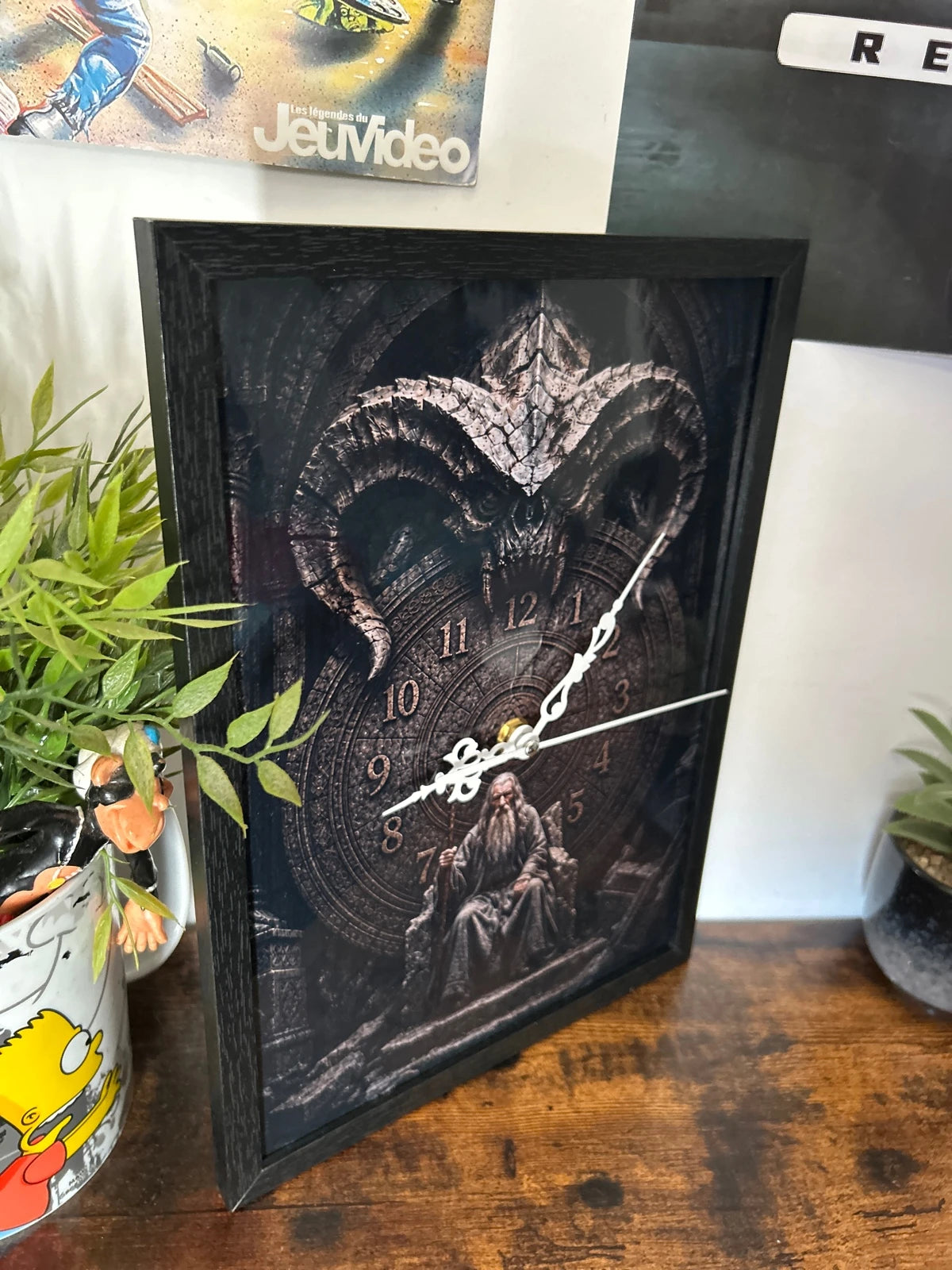Cadre - Horloge / Gandalf