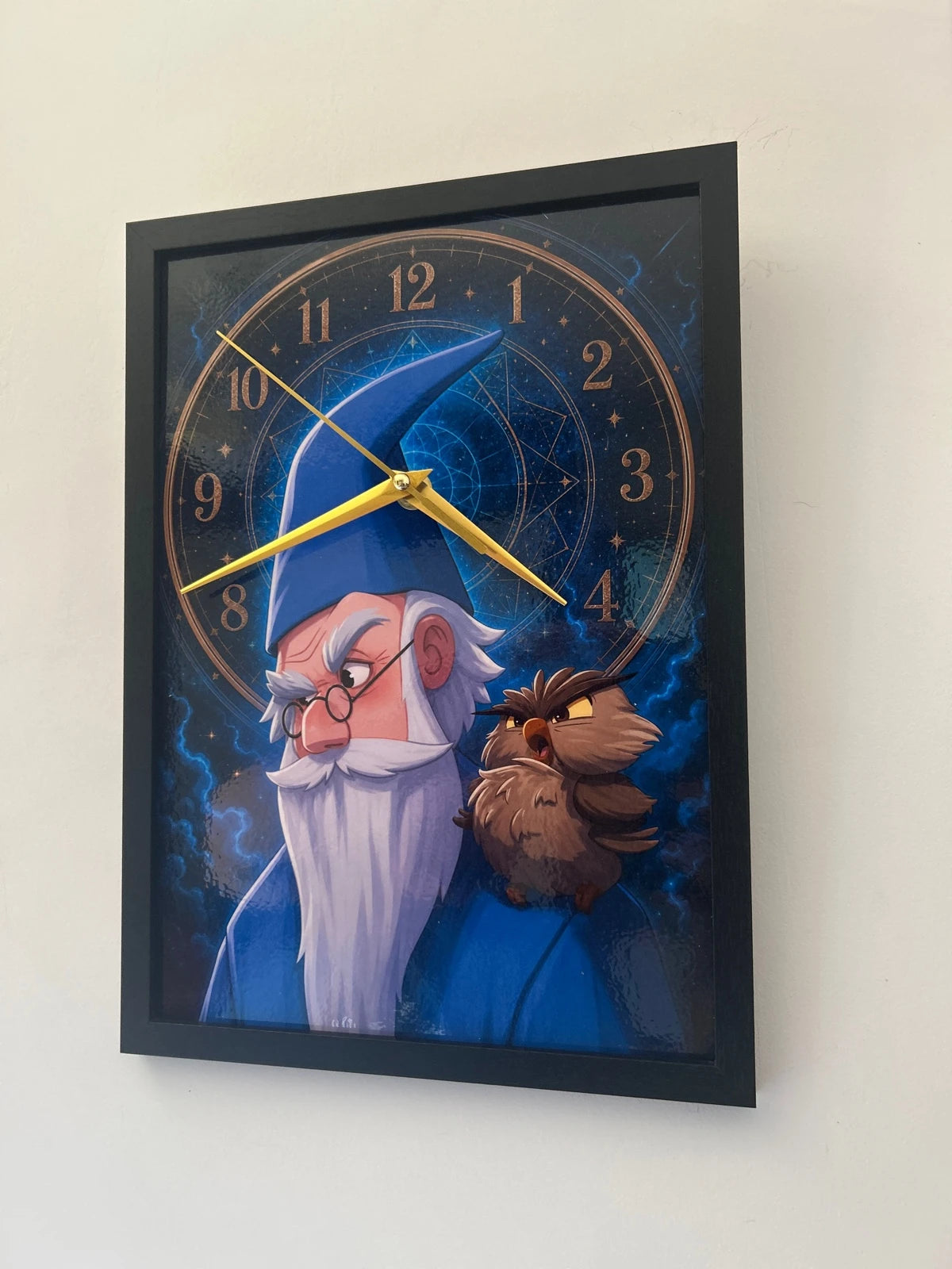 Cadre Horloge Merlin