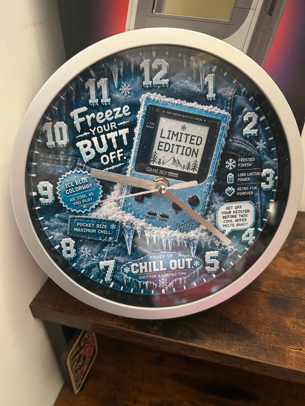 Horloge murale signature GB Limited Edition Freeze