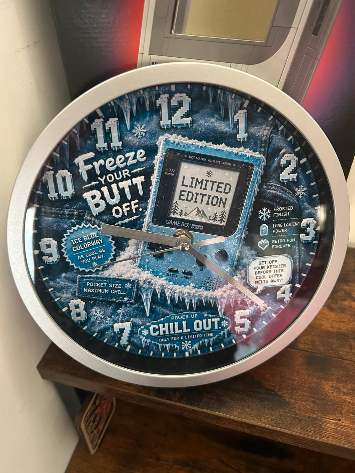 Horloge murale signature GB Limited Edition Freeze