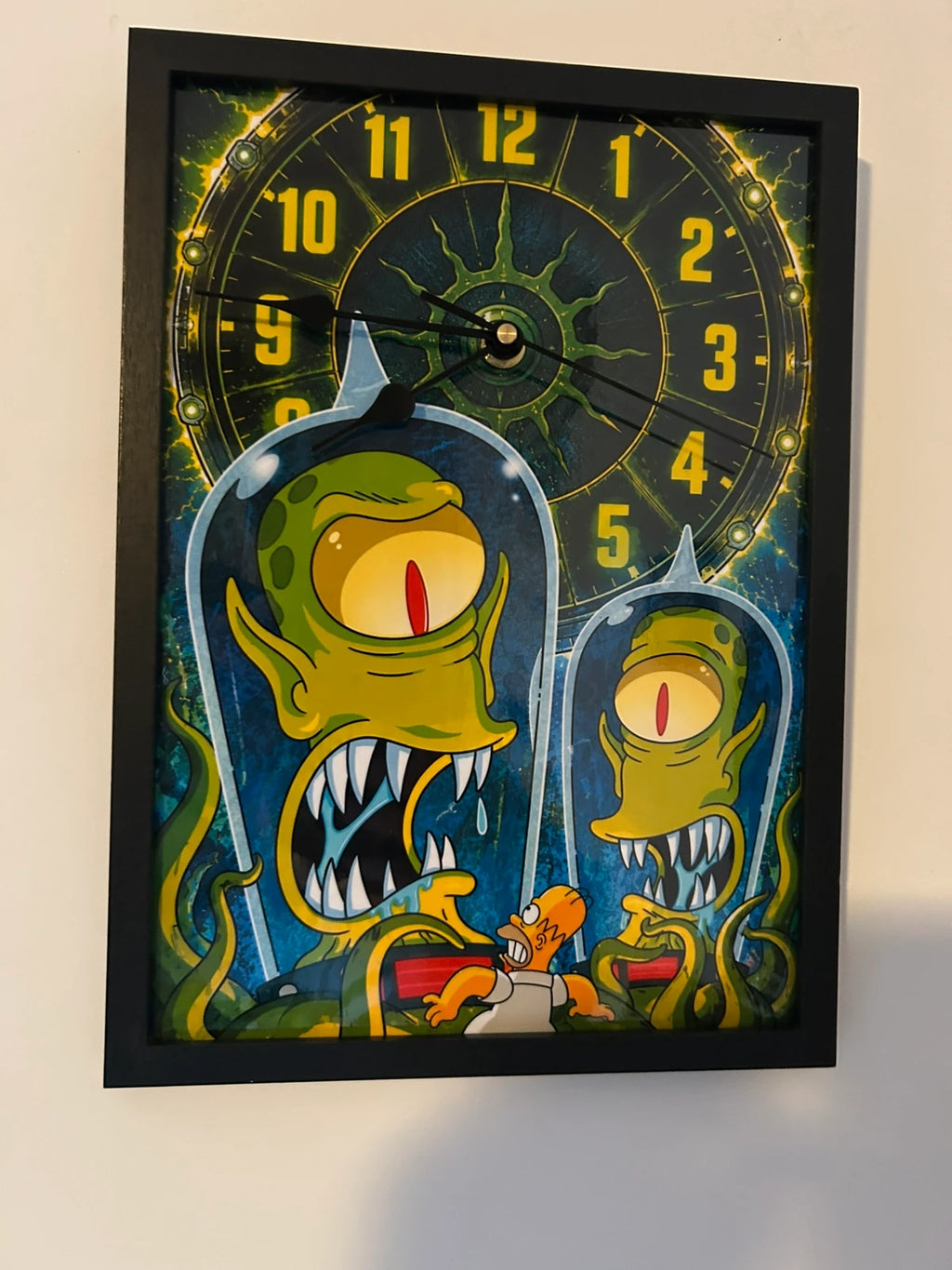 Cadre horloge Horror Show