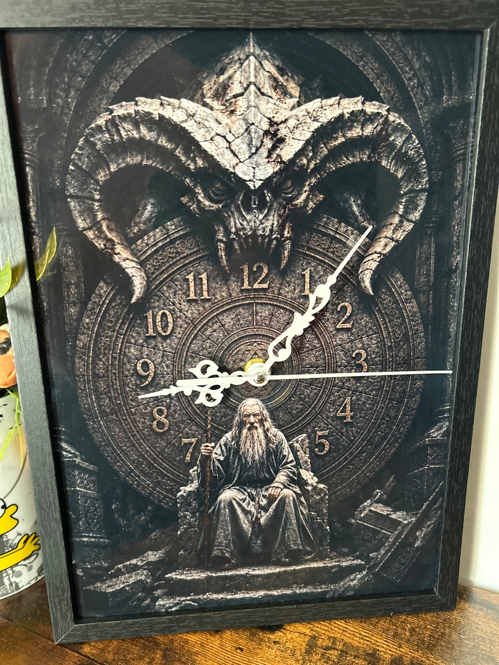 Cadre - Horloge / Gandalf