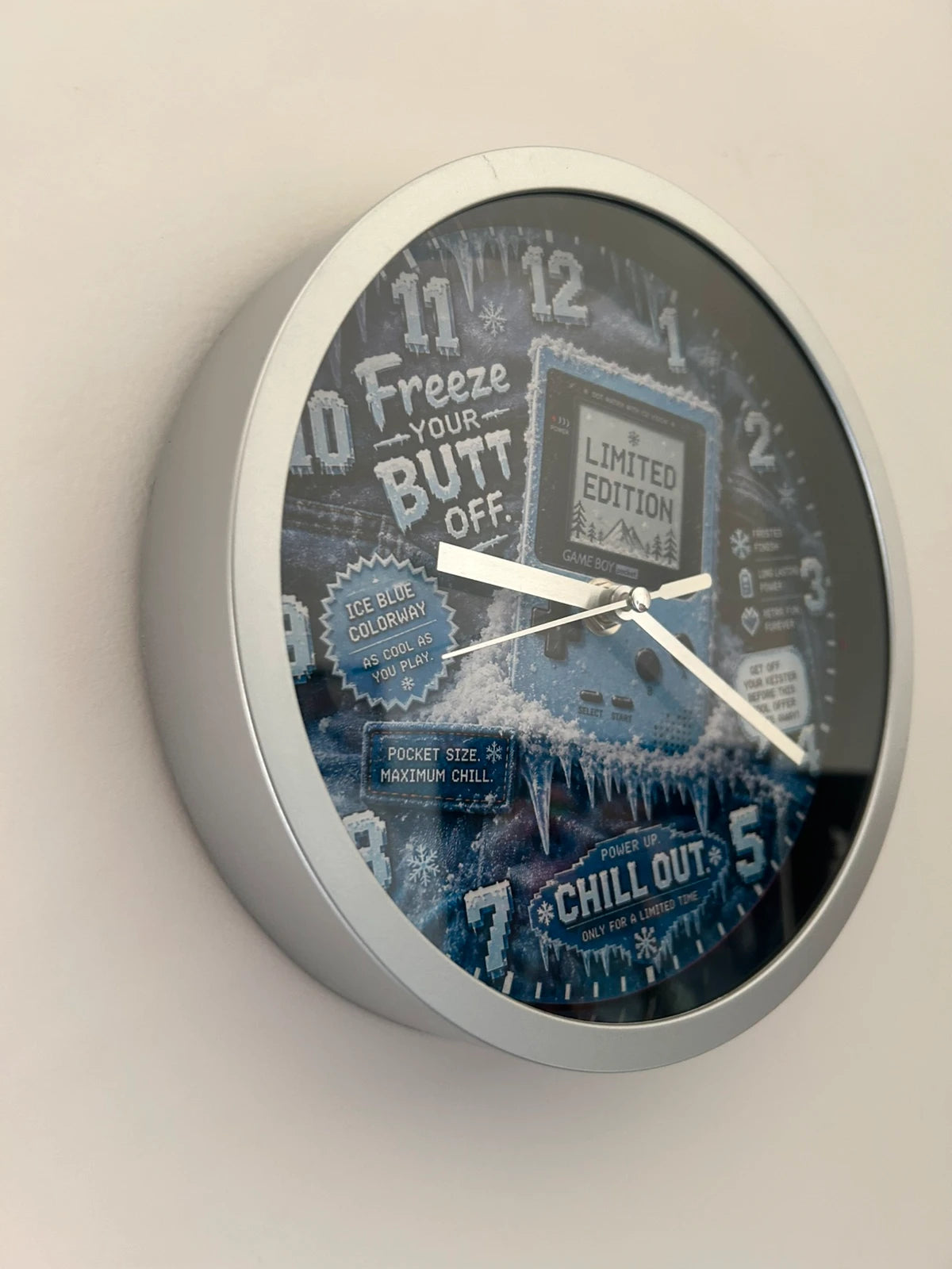 Horloge murale signature GB Limited Edition Freeze