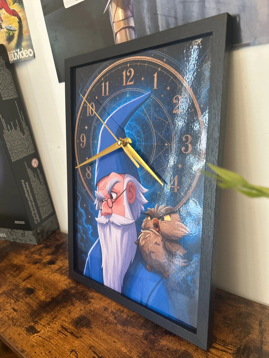 Cadre Horloge Merlin