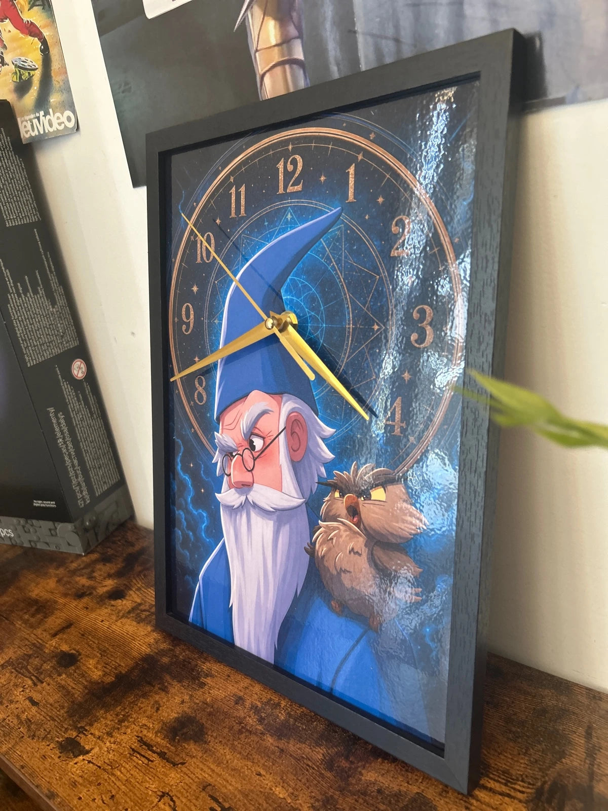 Cadre Horloge Merlin