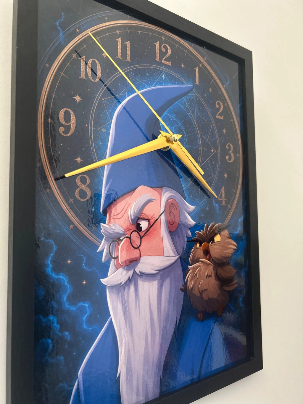 Cadre Horloge Merlin