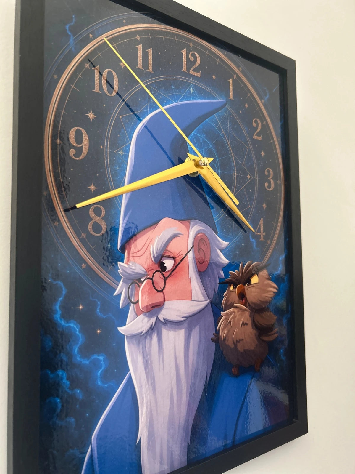 Cadre Horloge Merlin
