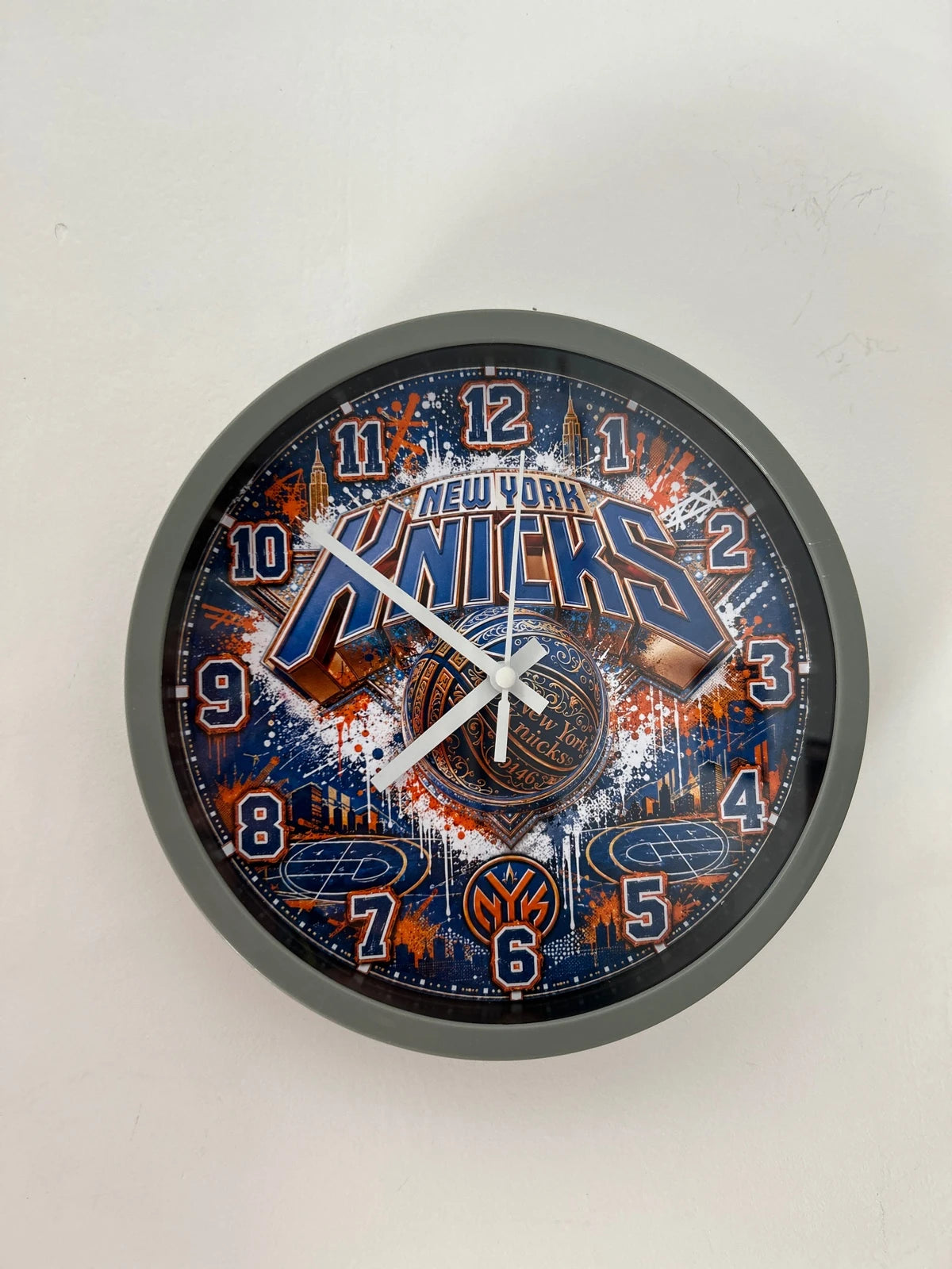 Horloge murale signature Knicks