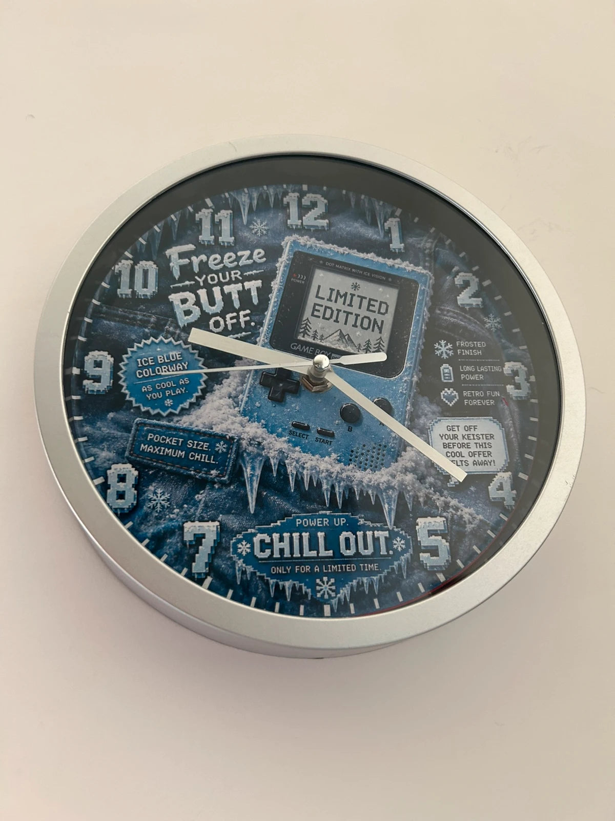Horloge murale signature GB Limited Edition Freeze