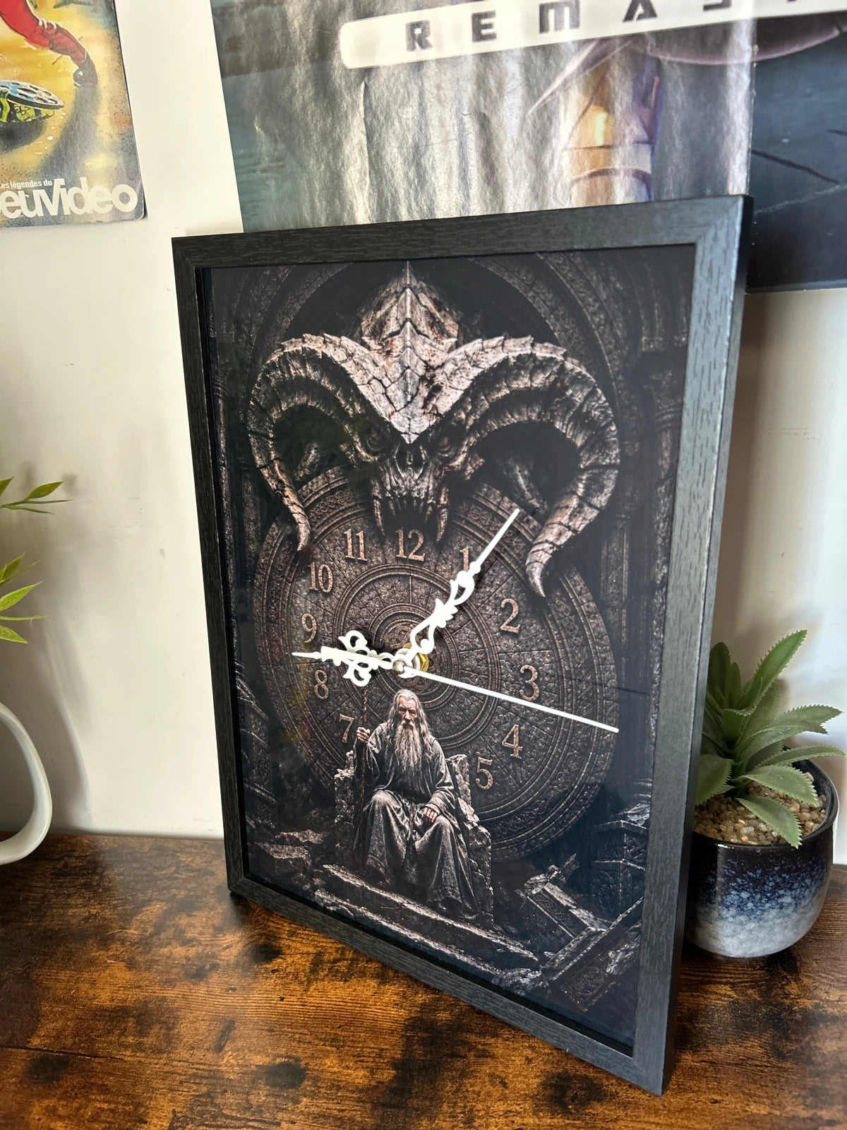 Cadre - Horloge / Gandalf