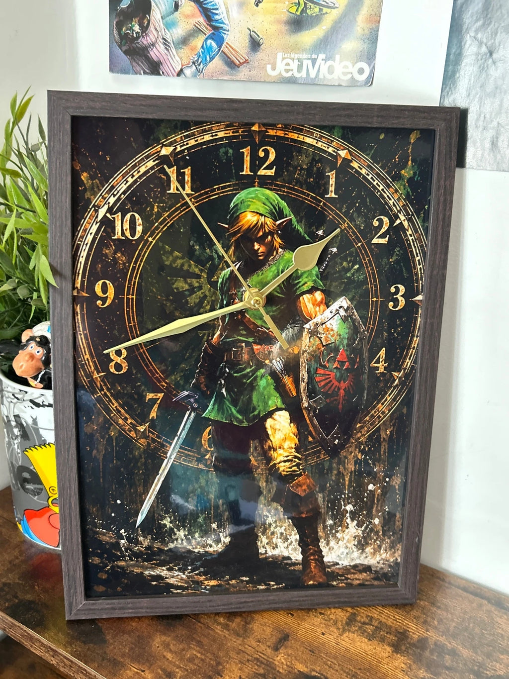 Cadre - Horloge Links