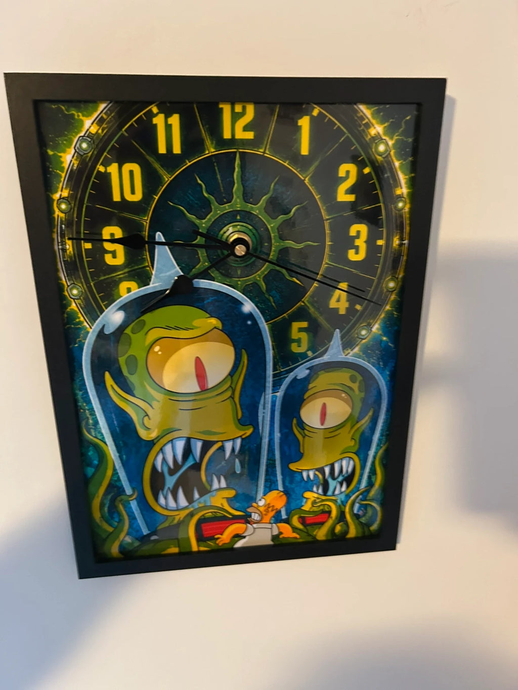 Cadre horloge Horror Show