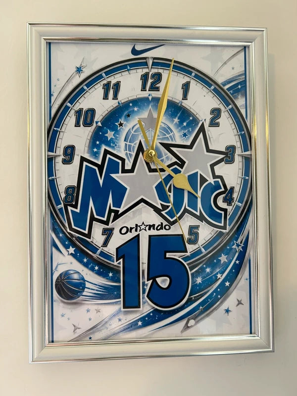 Horloge - Cadre A4 Orlando Magic