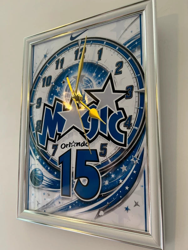 Horloge - Cadre A4 Orlando Magic