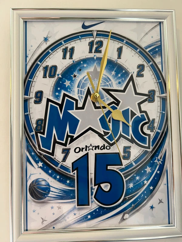 Horloge - Cadre A4 Orlando Magic