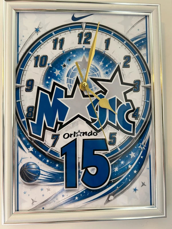 Horloge - Cadre A4 Orlando Magic