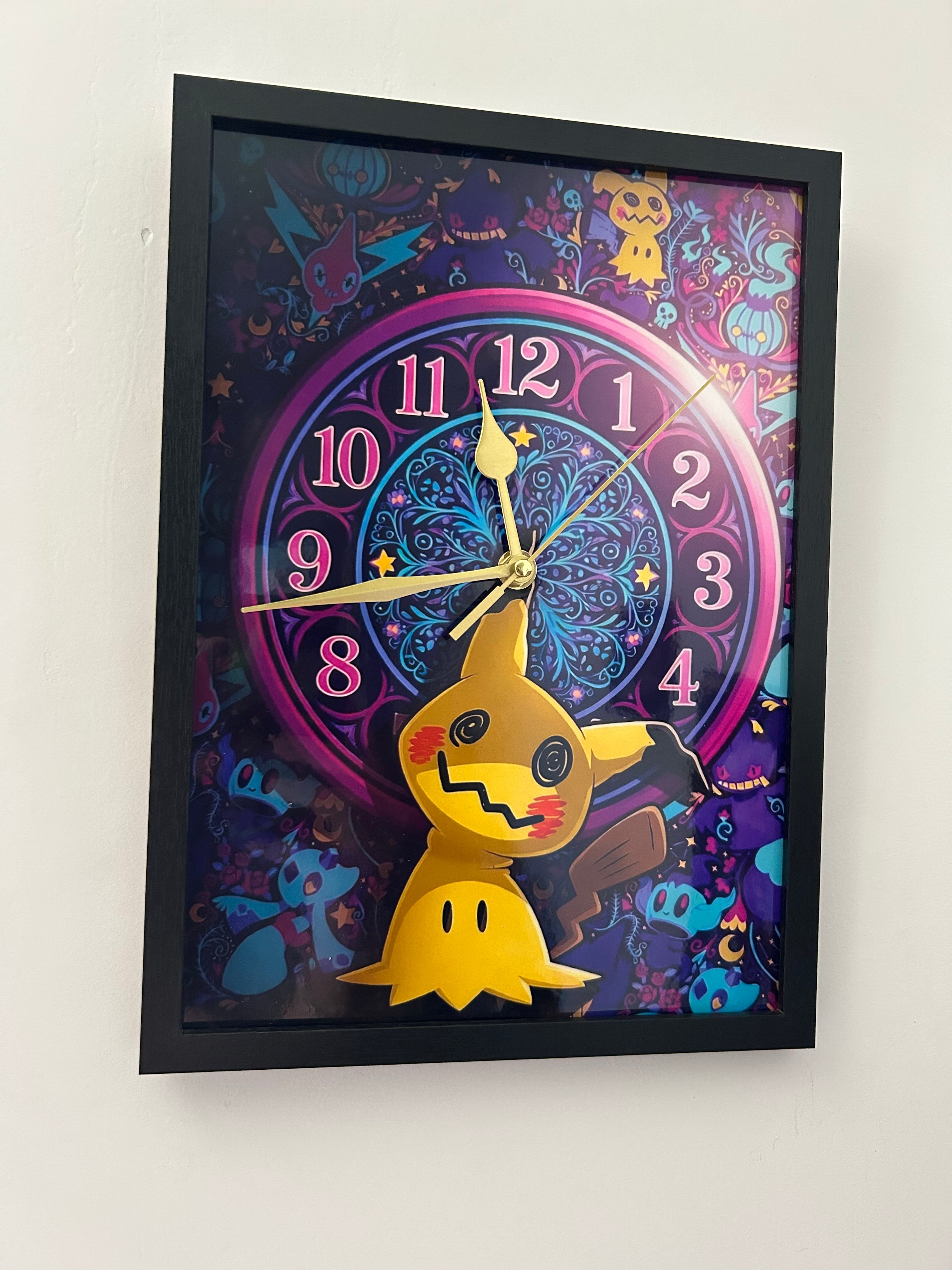 Horloge Mimikyu Citrouille Halloween Pokémon