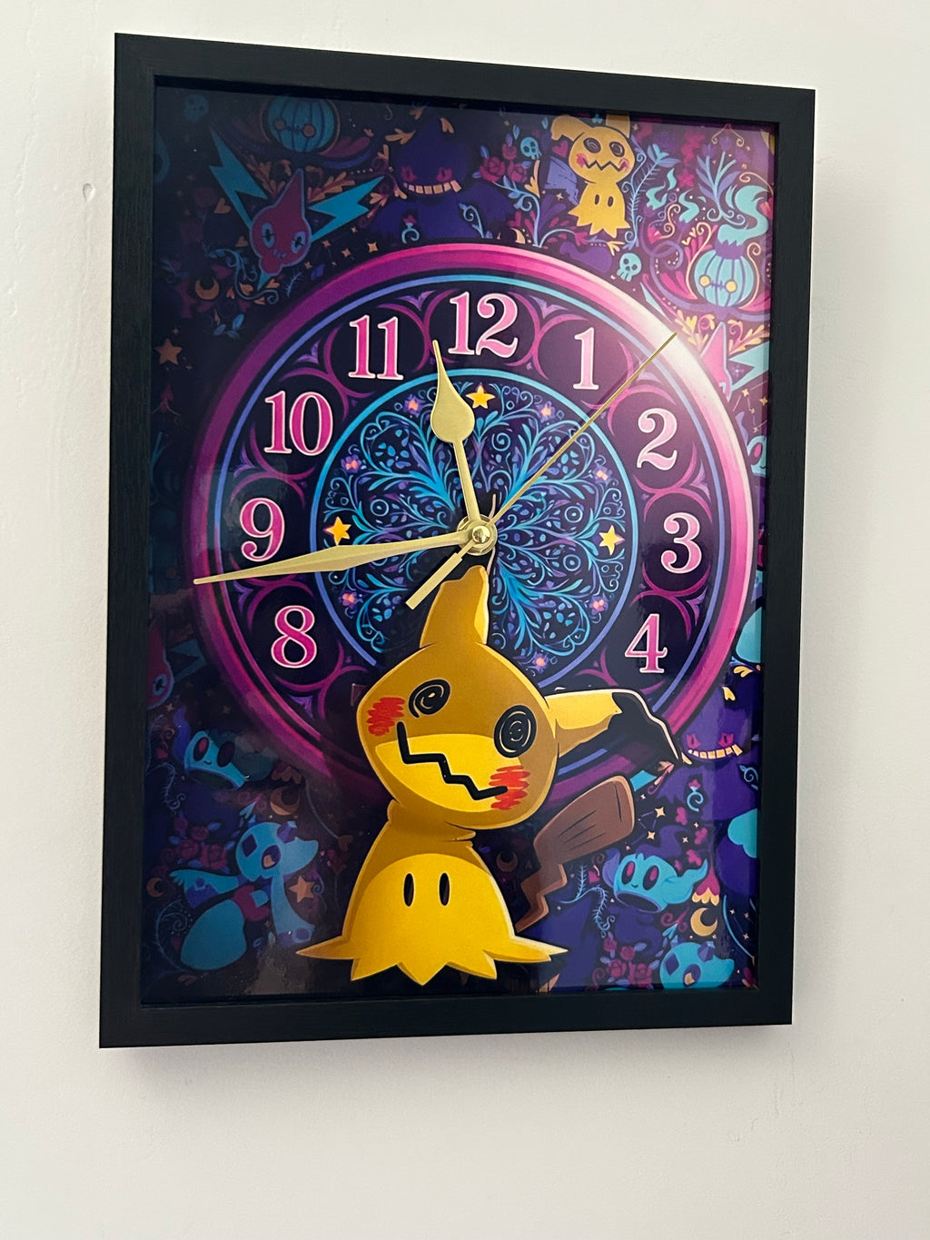 Horloge Mimikyu Citrouille Halloween Pokémon