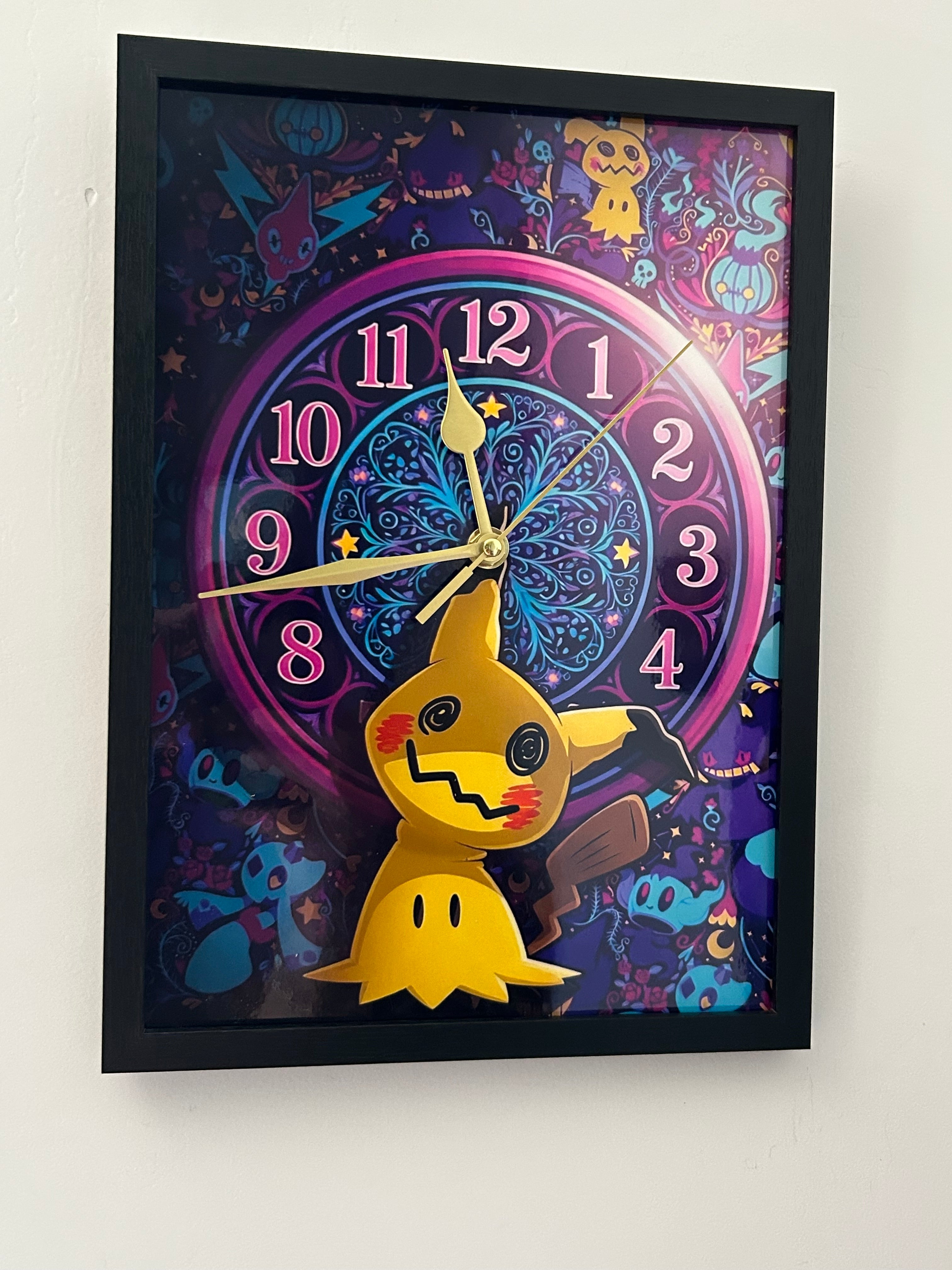 Horloge Mimikyu Citrouille Halloween Pokémon