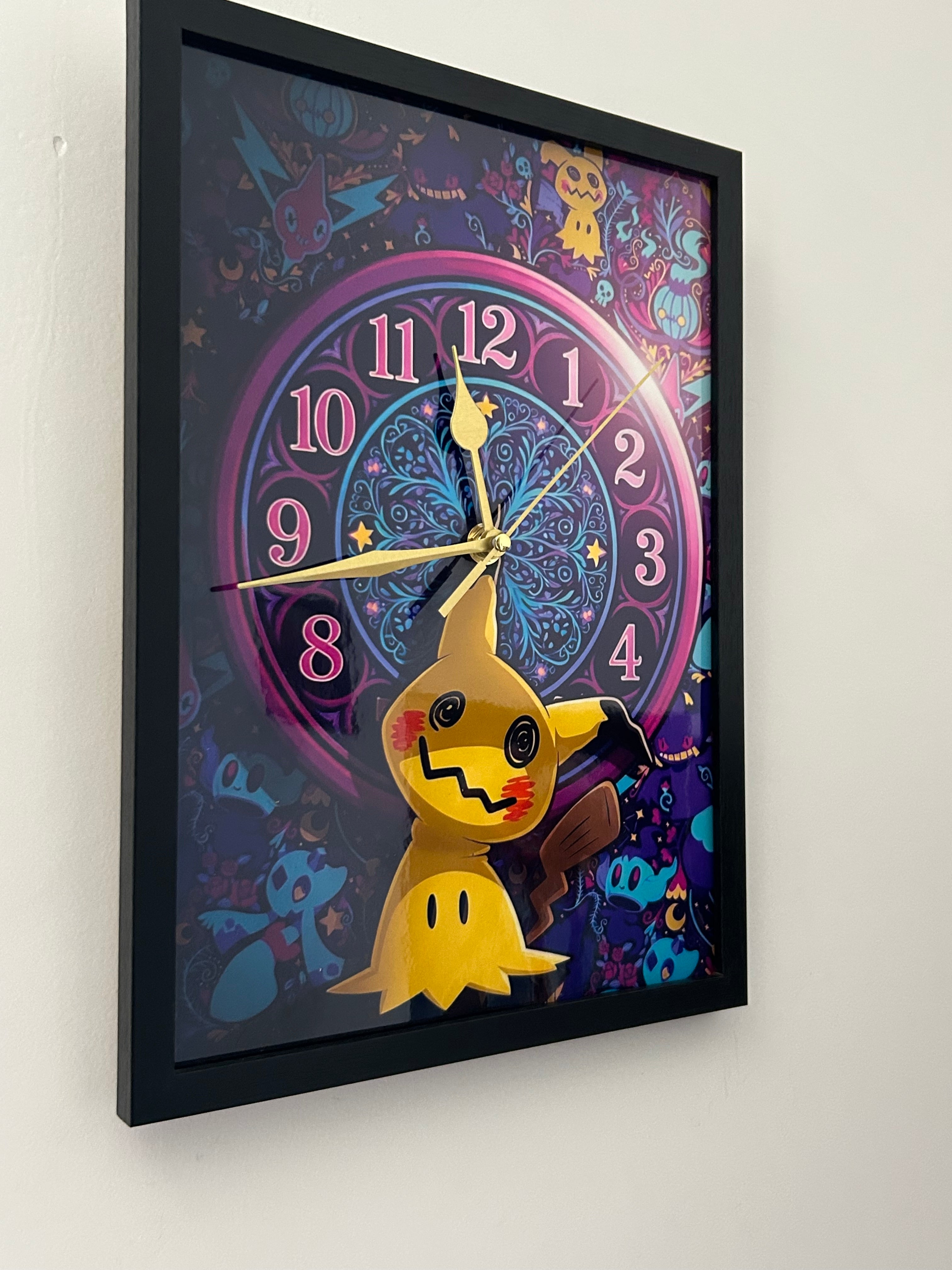 Horloge Mimikyu Citrouille Halloween Pokémon