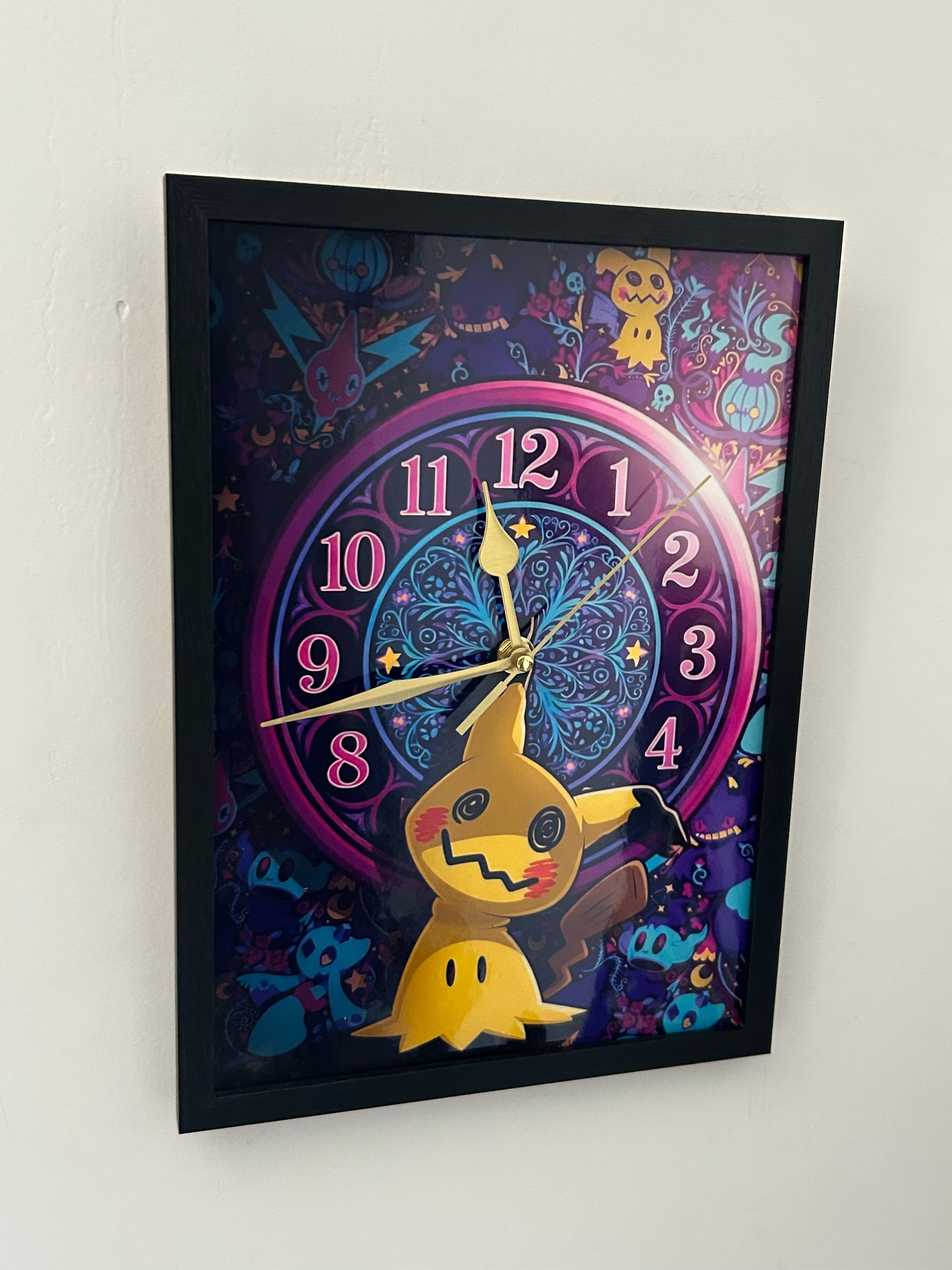 Horloge Mimikyu Citrouille Halloween Pokémon