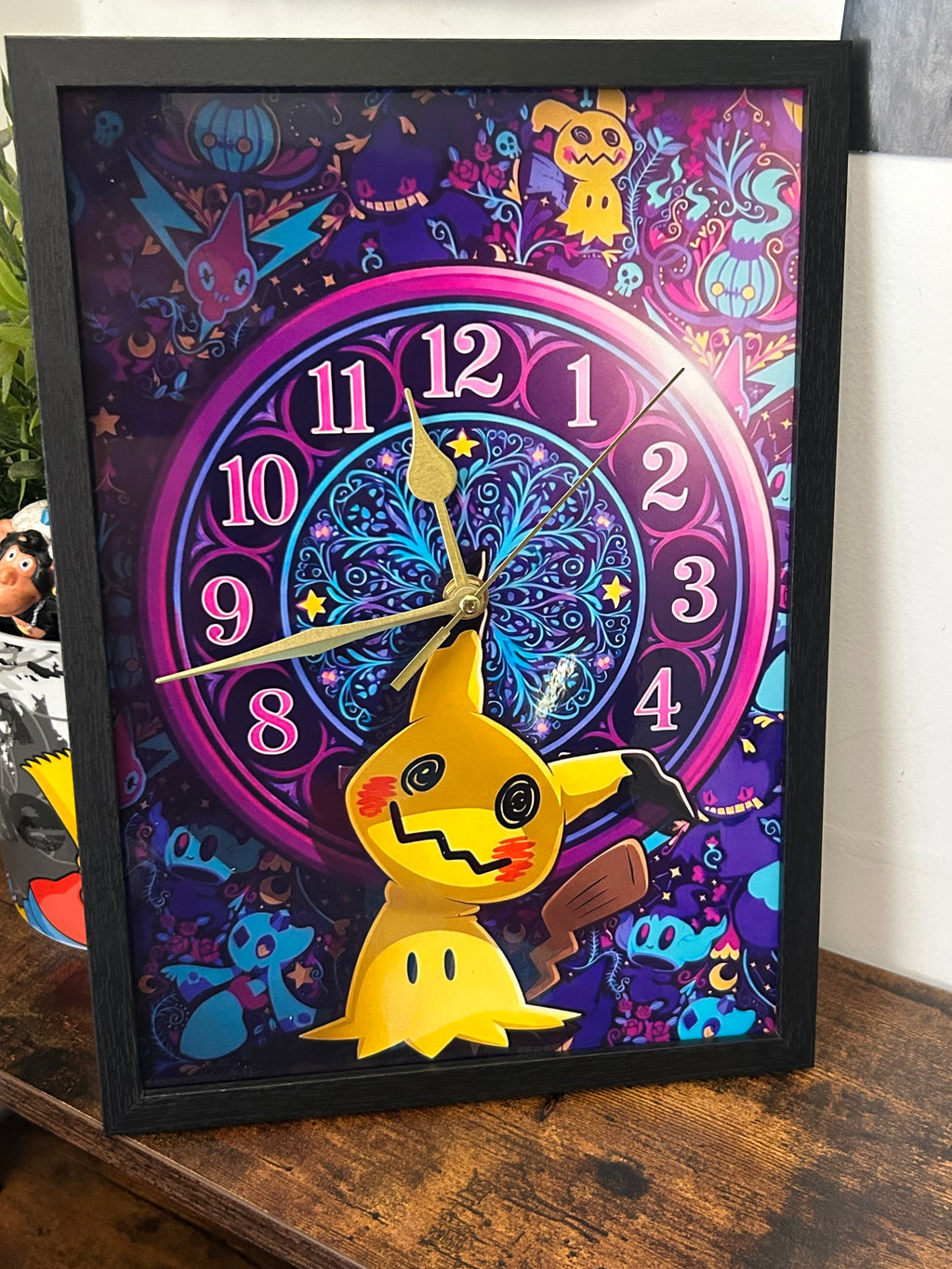 Horloge Mimikyu Citrouille Halloween Pokémon